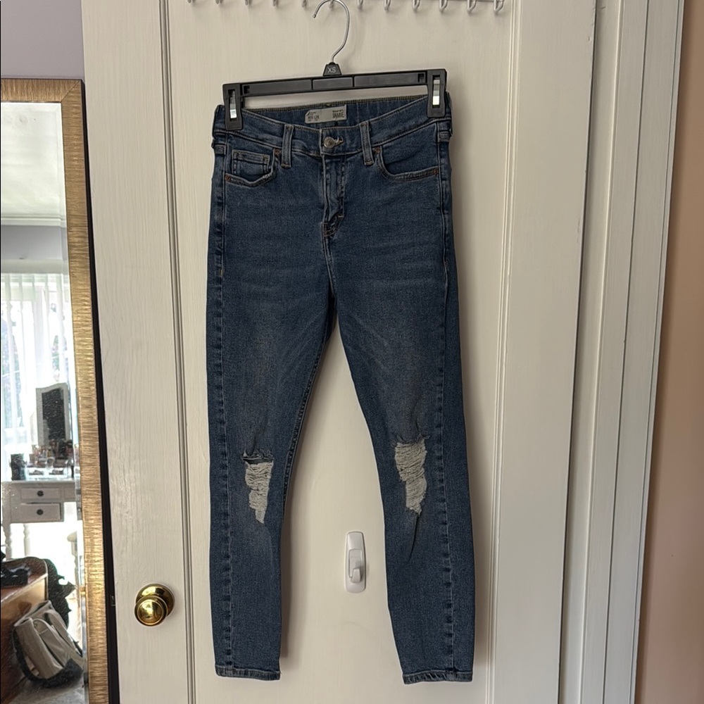 Topshop Jamie High-Rise Skinny Jeans